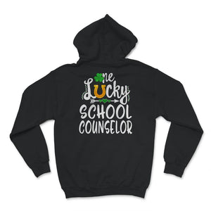 St Patricks Day Shirt, One Lucky School Counselor, Appreciation Gift,