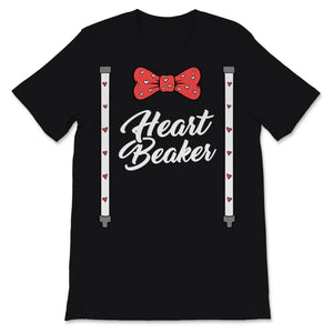 Kids Valentine Shirt Heartbreaker Valentines Day Gift For Boys