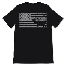 Load image into Gallery viewer, Elk Hunting Vintage USA American Flag Gift For Bow Hunters Men Hunt

