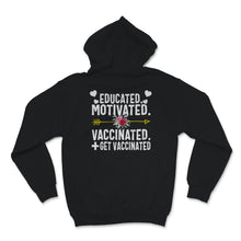 Load image into Gallery viewer, Educated Motivated Vaccinated Shirt, Get vaccinated, Awareness
