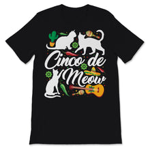 Load image into Gallery viewer, Cinco De Meow Happy Cinco De Mayo Mexican Fiesta Kawaii Cat Kitten
