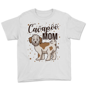 Cavapoo Mom Cute Dog Owner Pet Lover Graphic Funny Women Girls Gift