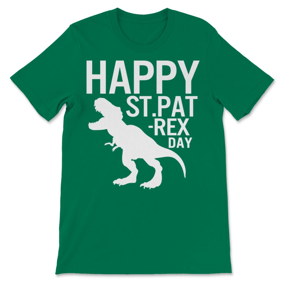 T-Rex St Patrick's Day Pat-rex Dinosaur Shamrock Leprechaun Lucky