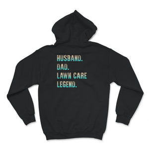 Lawn Care Dad Shirt, Husband Dad Lawn Care Legend, Vintage Retro Lawn