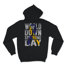 Load image into Gallery viewer, World Down Syndrome Day Awareness Ribbon Socks Down Right Perfect
