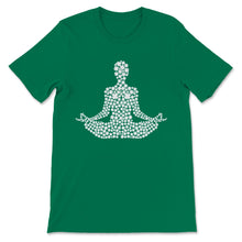 Load image into Gallery viewer, Yoga Namaste St Patrick&#39;s Day Shamrock Leprechaun Lucky Irish Clover
