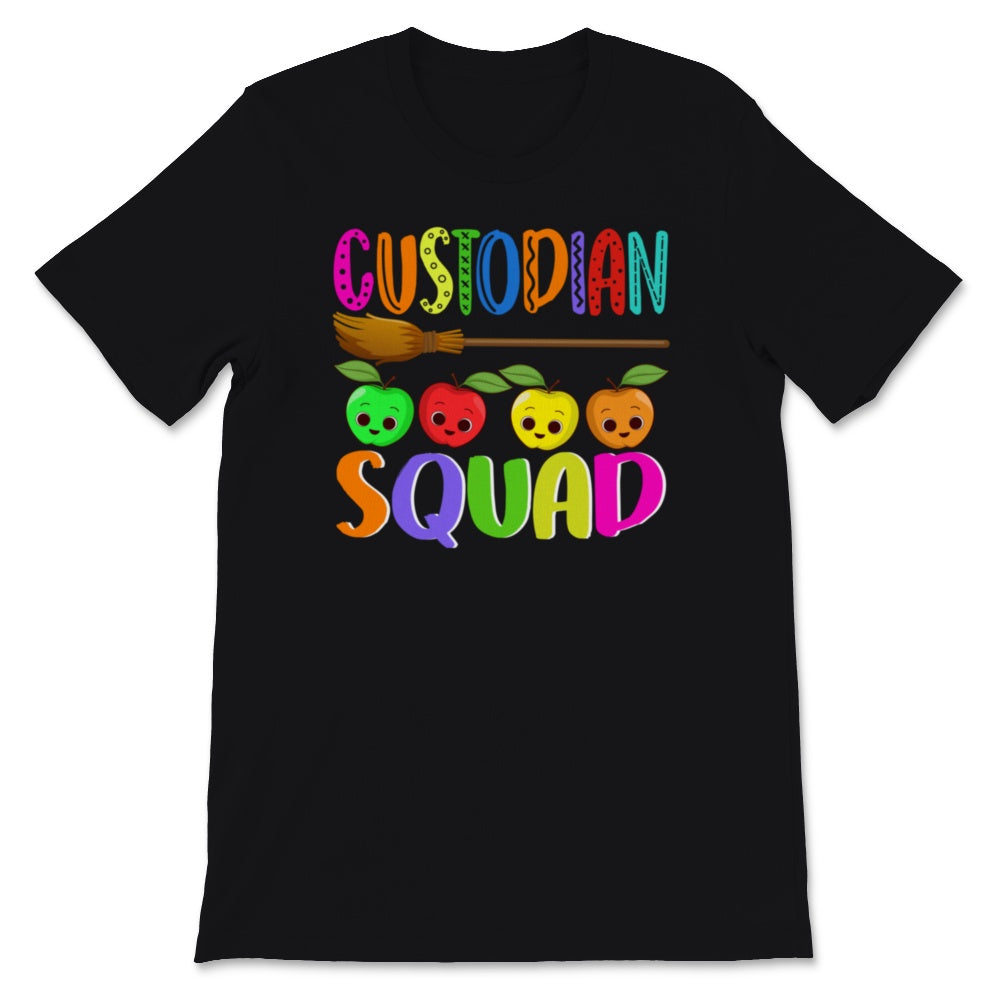 School Custodian Appreciation Gift, School Custodian Squad Shirt,