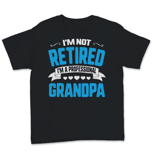 I'm Not Retired A Professional Grandpa Father Day Grandfather Gift