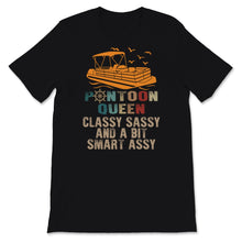 Load image into Gallery viewer, Pontoon Queen Shirt, Funny Boating Gift For Her, Mother&#39;s Day Gifts
