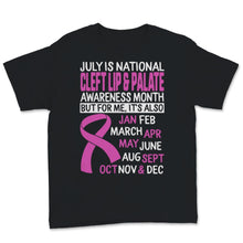 Load image into Gallery viewer, July is National Cleft Lip &amp; Palate Awareness Month Pink Ribbon Mom
