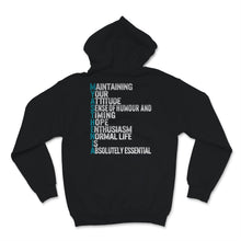 Load image into Gallery viewer, MG Awareness Shirt, Myasthenia Gravis Acrostic Maintaining Your

