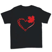 Load image into Gallery viewer, Canada Day Cute Maple Leaf Heart Love Trendy Pattern Canadian Flag
