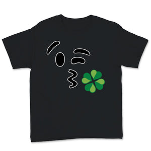 St. Patrick's Day Costume Shirt Gift Kids Girls Boys Shamrock Blow