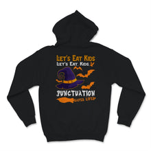 Load image into Gallery viewer, English Teacher Halloween Costume Punctuation Saves Lives Let&#39;s Eat

