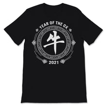 Load image into Gallery viewer, Year Of The Ox 2021 Happy Chinese New Year Shirt Vintage Zodiac Gifts
