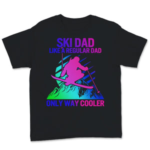 Ski Dad Sweater, Fathers Day From Wife, Gift For Him Daddy Papa