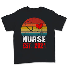Load image into Gallery viewer, Future Nurse Shirt Est 2021 Nurse Week NICU NP CNA CMA STNA Nursing
