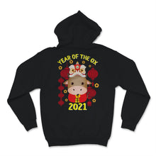 Load image into Gallery viewer, Year Of The Ox 2021 Happy Chinese New Year Shirt Cute Ox Zodiac Gifts
