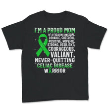 Load image into Gallery viewer, Celiac Disease Shirt, Proud Mom Of Celiac Disease Warrior, Autoimmune
